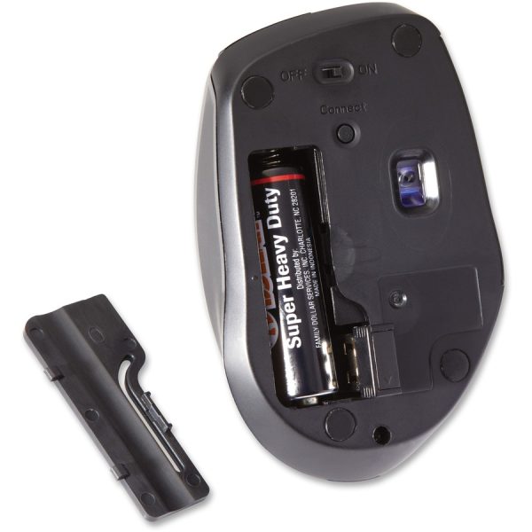 Verbatim Wireless Notebook Multi-Trac Blue LED Mouse - Black - Image 2