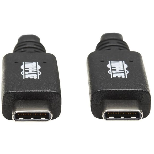 Eaton Tripp Lite Series USB-C Cable (M/M) - USB 3.2, Gen 2 (10 Gbps), 5A (100W) Rating, Thunderbolt 3 Compatible, 20-in. (50.8 cm) - Image 3