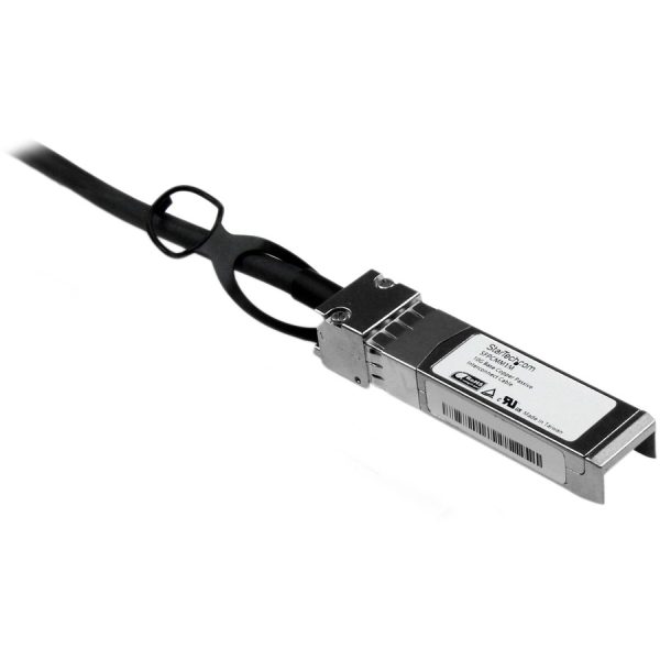 StarTech.com 1m 10G SFP+ to SFP+ Direct Attach Cable for Cisco SFP-H10GB-CU1M - 10GbE SFP+ Copper DAC 10Gbps Passive Twinax - Image 2