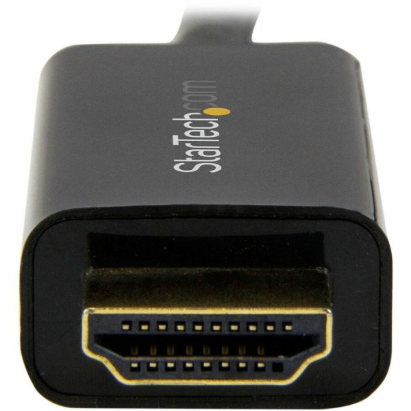 StarTech.com 6ft (2m) Mini DisplayPort to HDMI Cable, 4K 30Hz Video, Mini DP to HDMI Adapter/Converter Cable, mDP to HDMI Monitor/Display - Image 4
