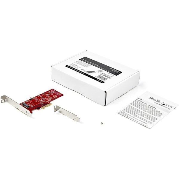 StarTech.com x4 PCI Express to M.2 PCIe SSD Adapter - M.2 NGFF SSD (NVMe or AHCI) Adapter Card - Image 6