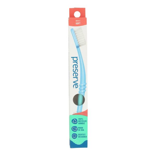 Preserve Toothbrush in a Travel Case Soft - 6 Pack - Assorted Colors - Image 2