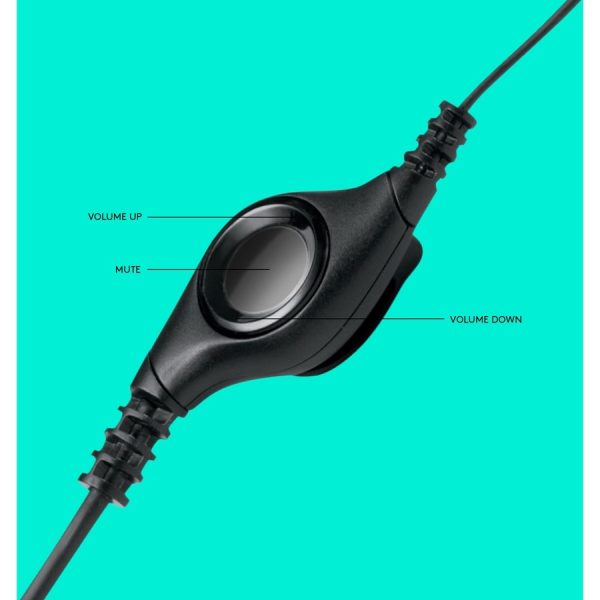 Logitech Padded H390 USB Headset - Image 4