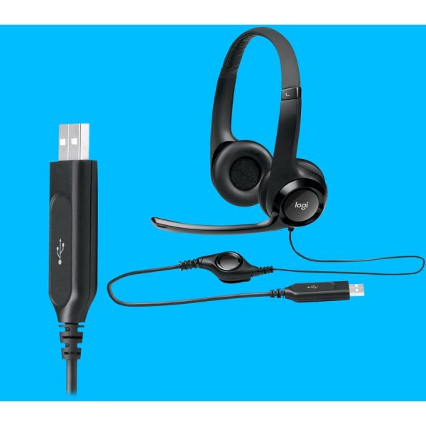 Logitech Padded H390 USB Headset - Image 5