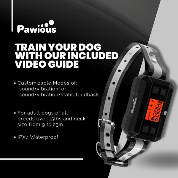Pawious GPS Dog Fence F810 Pro   2nd Gen with GPS Signal Boost   Wireless Dog Fence, IPX7 Waterproof, Containment System for Medium and Large Dogs   2024 Pro  Version - Image 5