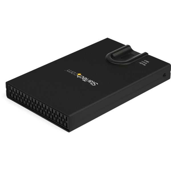 StarTech.com Biometric Enclosure - 256-bit AES Encrypted USB 3.0 External Hard Drive Enclosure 2.5" SATA HDD/SSD - Fingerprint & Password - Image 2