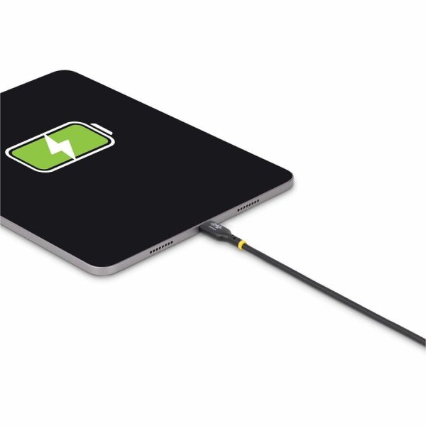 StarTech.com 6ft USB-C Charging Cable, USB-IF Certified USB C Cable, 240W PD EPR, USB 2.0 Type-C Laptop Charger Cord, TPE Jacket, M/M - Image 8