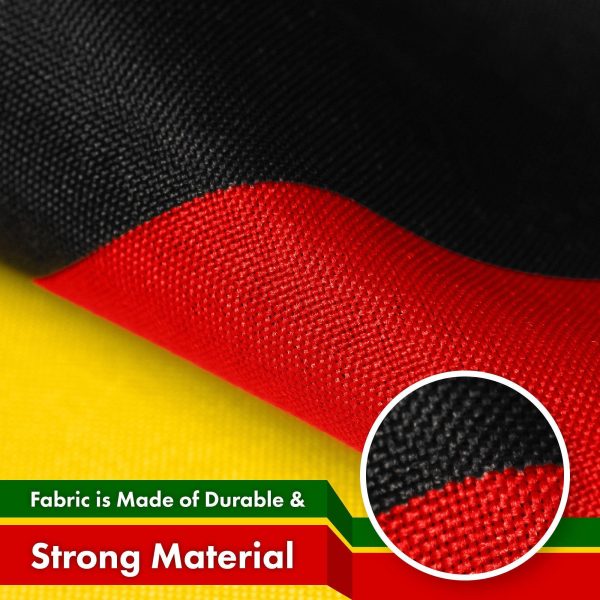 G128 5 Pack: Zimbabwe Zimbabwean Flag | 3x5 Ft | LiteWeave Pro Series Printed 150D Poly | Country Flag, Indoor/Outdoor, Vibrant Colors, Brass Grommets, Thicker and More Durable Than 100D 75D Polyester - Image 4