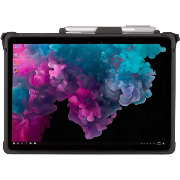 The Joy Factory aXtion Edge MP Rugged Carrying Case Microsoft Surface Go, Surface Go 2 Tablet - Black, Transparent - Image 6