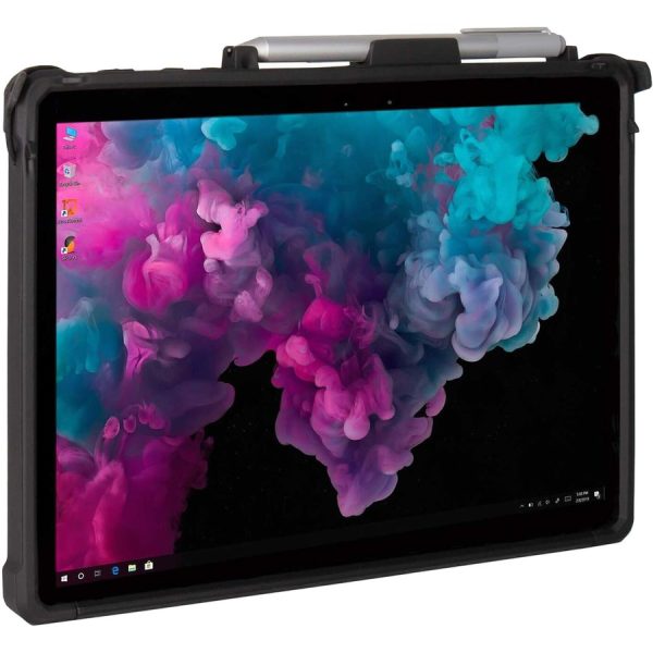 The Joy Factory aXtion Edge MP Rugged Carrying Case Microsoft Surface Go, Surface Go 2 Tablet - Black, Transparent - Image 7