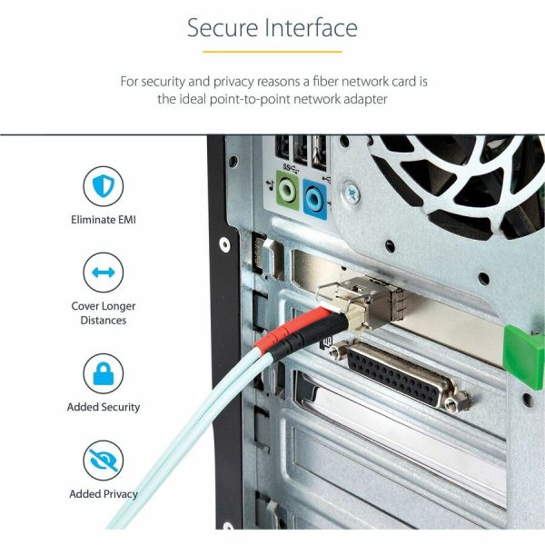 StarTech.com 10G PCIe SFP+ Card, Single SFP+ Port Network Adapter, Open SFP+ for MSA-Compliant Modules/Cables, 10 Gigabit PCIe NIC Card - Image 5