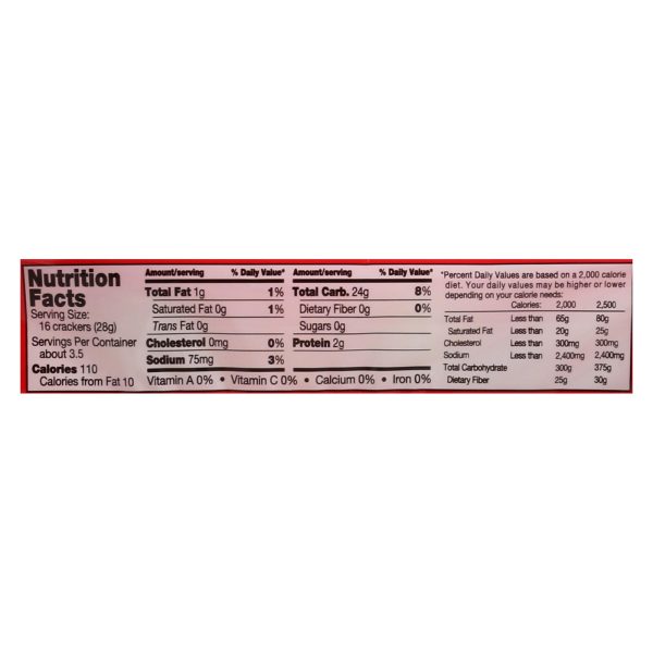 Ka'Me Rice Crackers - Original - Case of 12 - 3.5 oz. - Image 2