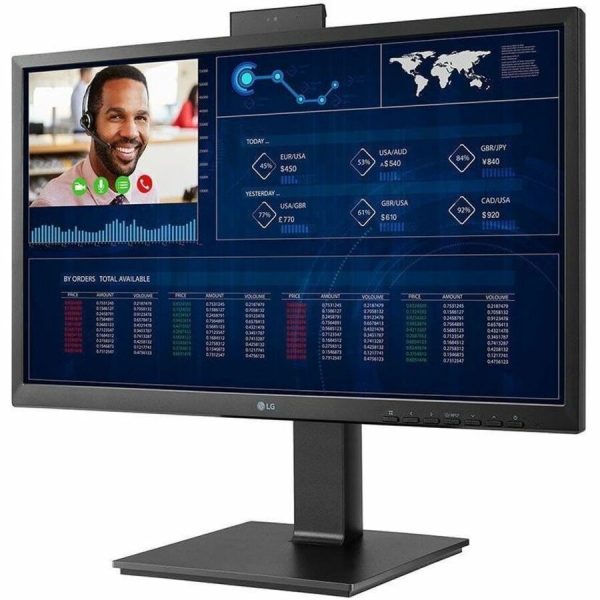 LG 24CR660NK-6P All-in-One Thin Client - 1 Celeron N5105 2 GHz - Black - Image 3