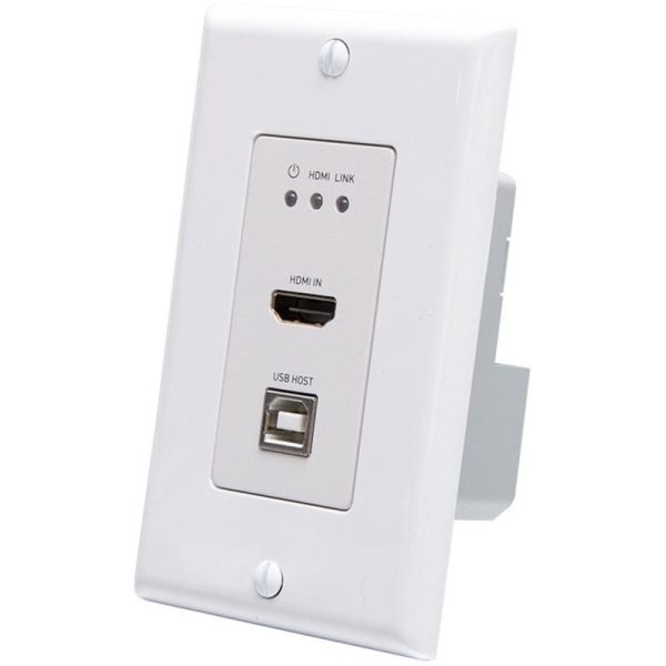 C2G HDMI HDBaseT + USB-B, RS232 Wall Plate Transmitter to Box Receiver Kit - Image 4
