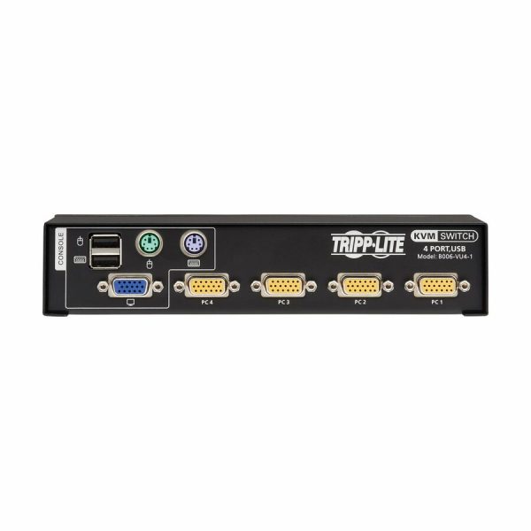 Eaton Tripp Lite Series 4-Port VGA KVM Switch for USB or PS/2 Keyboard/Mouse, TAA - Image 5