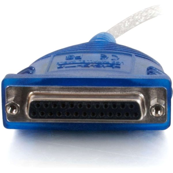 C2G 6ft USB to DB25 Parallel Printer Adapter Cable - Image 3