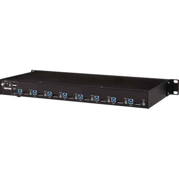 Eaton Tripp Lite Series 8-Port DisplayPort/USB KVM Switch with Audio/Video and USB Peripheral Sharing, 4K 60 Hz, 1U Rack-Mount, TAA - Image 4