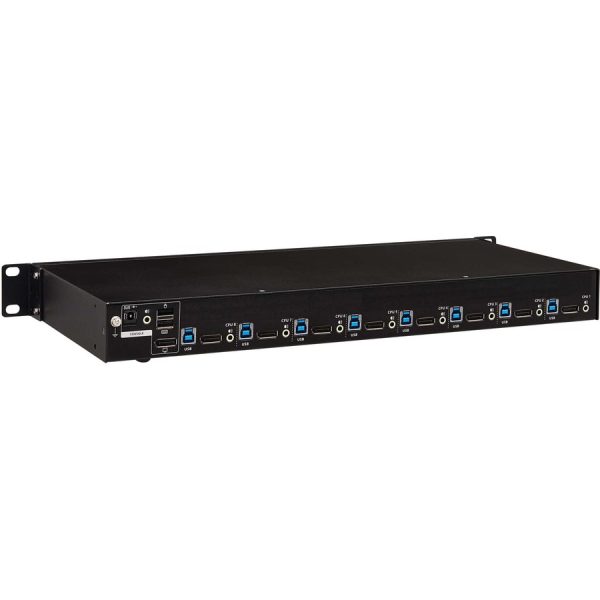 Eaton Tripp Lite Series 8-Port DisplayPort/USB KVM Switch with Audio/Video and USB Peripheral Sharing, 4K 60 Hz, 1U Rack-Mount, TAA - Image 5