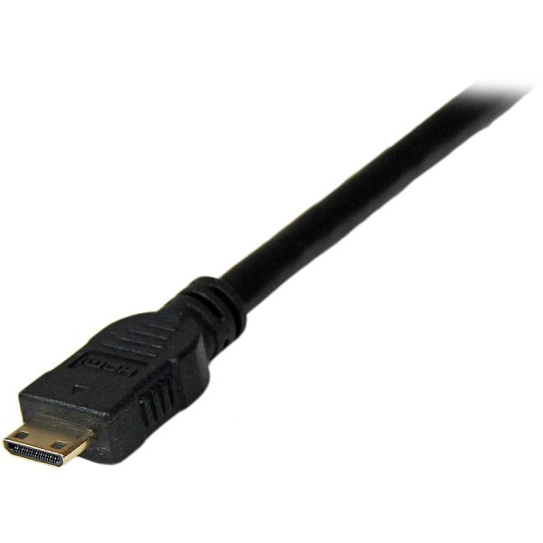 StarTech.com 2m (6.6 ft) Mini HDMI to DVI Cable, DVI-D to HDMI Cable (1920x1200p), HDMI Mini Male to DVI-D Male Display Cable Adapter - Image 2