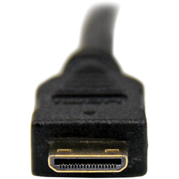 StarTech.com 2m (6.6 ft) Mini HDMI to DVI Cable, DVI-D to HDMI Cable (1920x1200p), HDMI Mini Male to DVI-D Male Display Cable Adapter - Image 3