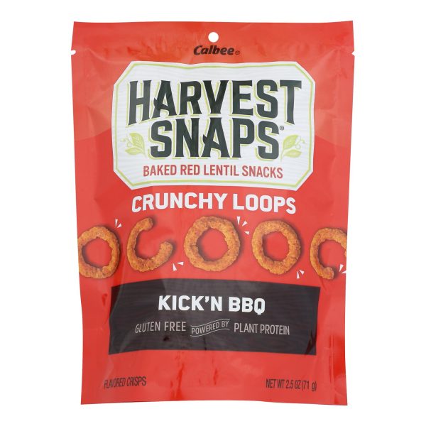 Harvest Snaps - Crunch Loops Kick N Bbq - Case of 12-2.5 OZ - Image 3