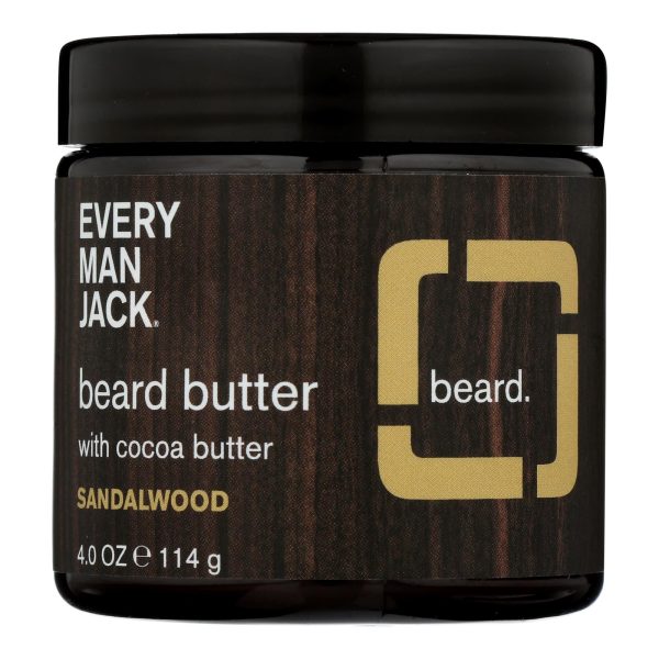 Every Man Jack - Beard Butter Sandalwood - 1 Each - 4 OZ - Image 2