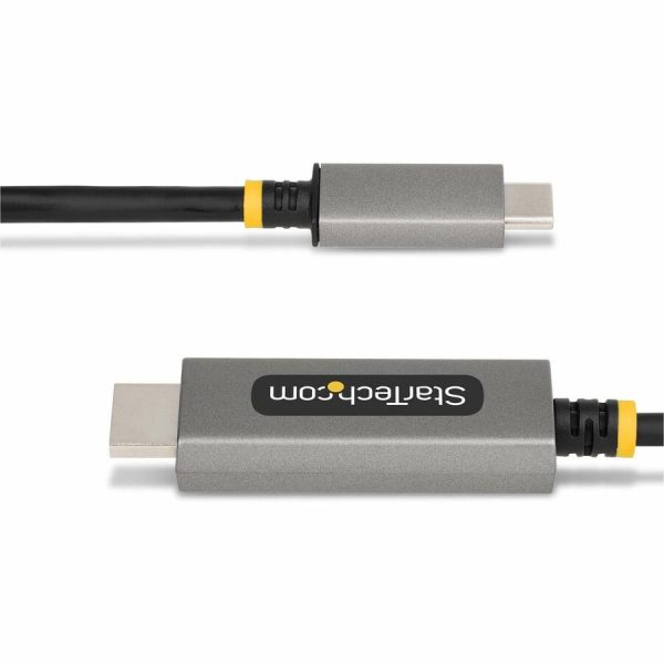 StarTech.com 3ft (1m) USB-C to HDMI Adapter Cable, 8K 60Hz, 4K 144Hz, HDR10, USB Type-C to HDMI 2.1 Converter, USB-C/USB4/TB3/4 Compatible - Image 4