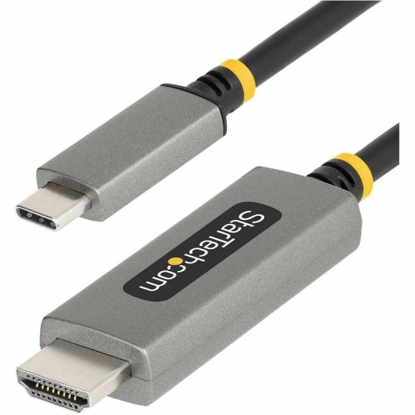 StarTech.com 3ft (1m) USB-C to HDMI Adapter Cable, 8K 60Hz, 4K 144Hz, HDR10, USB Type-C to HDMI 2.1 Converter, USB-C/USB4/TB3/4 Compatible - Image 6