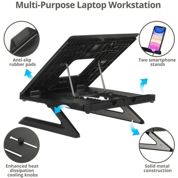 SIIG Adjustable Riser Stand Holder for Laptop up to 17" - Image 6