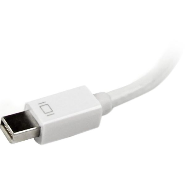 StarTech.com Travel A/V adapter: 3-in-1 Mini DisplayPort to VGA DVI or HDMI converter - white - Image 3