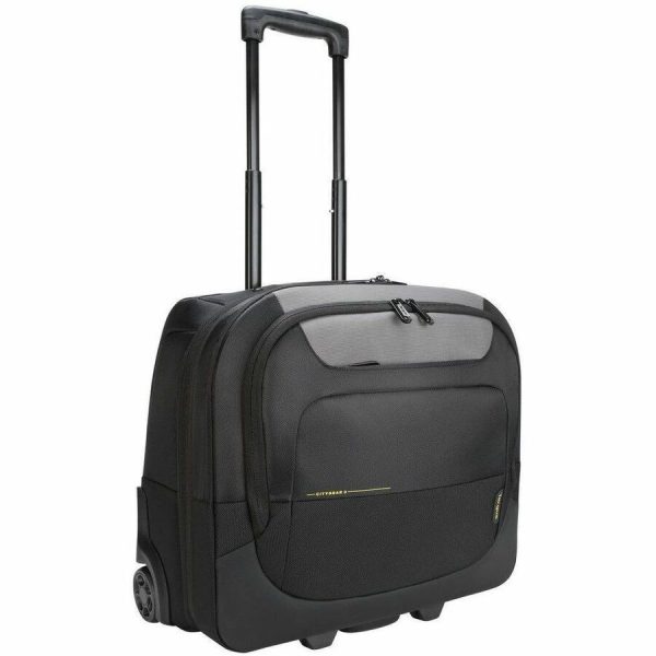 Targus CityGear TCG717GL Carrying Case (Roller) for 15.6" to 17.3" Notebook - Black, Gray - Image 11