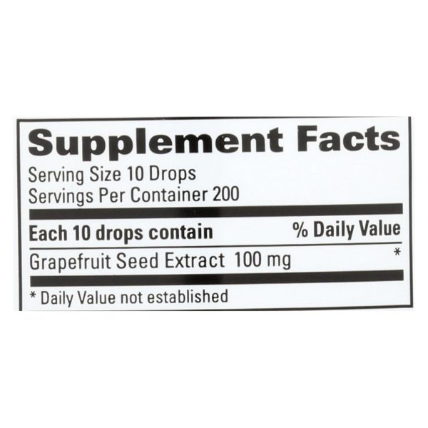 Nutribiotic - Supp Grapefruit Seed Concentrat - 1 Each 1-2 FZ - Image 2