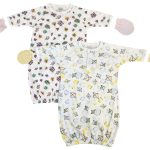 Newborn Baby Girl 4 Piece Gown Set Nc_0832