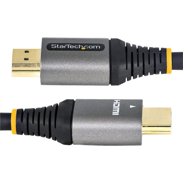StarTech.com 20in (0.5m) Premium Certified HDMI 2.0 Cable, High-Speed Ultra HD 4K 60Hz HDMI with Ethernet, HDR10, UHD HDMI Monitor Cord - Image 3