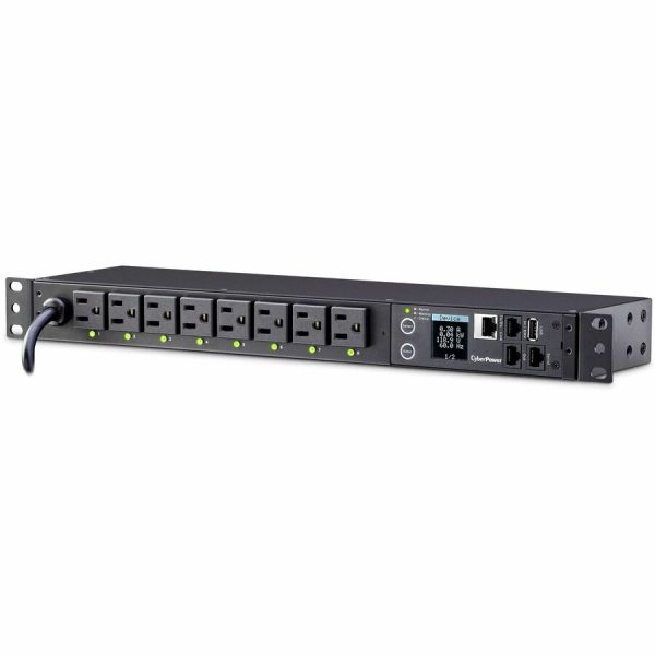 CyberPower PDU81001 100 - 120 VAC 15A Switched Metered-by-Outlet PDU - Image 4