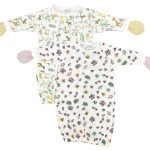 Newborn Baby Girl 4 Piece Gown Set Nc_0806