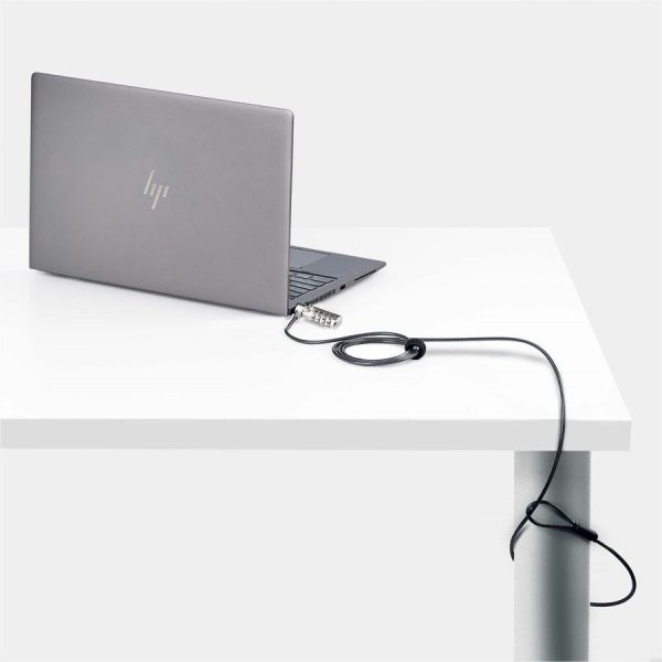 StarTech.com Slim Lock K-Slot Compatible, 6.6ft (2m) Combination Locking Cable, Desk Anti-Theft Security For Laptop/Notebook Computer - Image 9