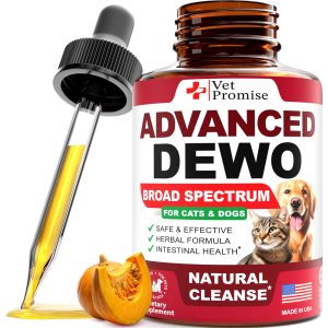 Cats & Dogs Natural Broad Spectrum Drops   Liquid Herbal Medicine   Helps Remove Toxins   Supplement Drops   All Breeds and Sizes   Non GMO   Made in USA