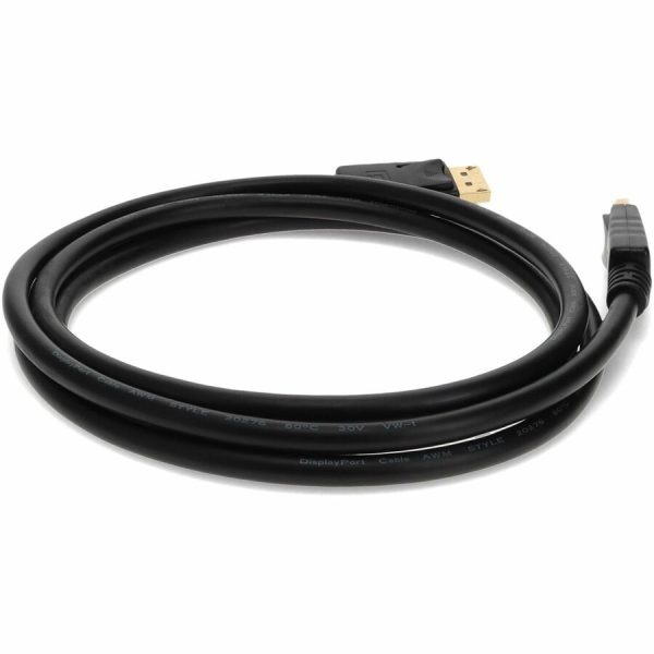 5PK 10ft DisplayPort 1.2 Male to DisplayPort 1.2 Male Black Cables For Resolution Up to 3840x2160 (4K UHD) - Image 5