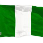 Nigeria (Nigerian) Flag 150D Printed Polyester 3x5 Ft