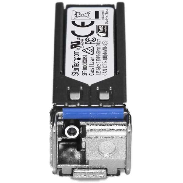 StarTech.com MSA Uncoded SFP Transceiver Module - 1000BASE-BX - 1GbE Gigabit Ethernet BiDi Fiber (SMF) - Image 3