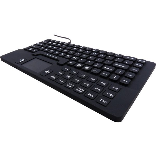 DSI WATERPROOF IP68 SILICONE MINI SIZE WIRED KEYBOARD WITH TOUCHPAD - Image 5