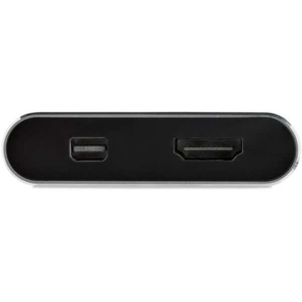 StarTech.com USB C Multiport Video Adapter - 4K 60Hz USB-C to HDMI 2.0 or Mini DisplayPort 1.2 Monitor Display Adapter - HBR2 HDR - Image 5
