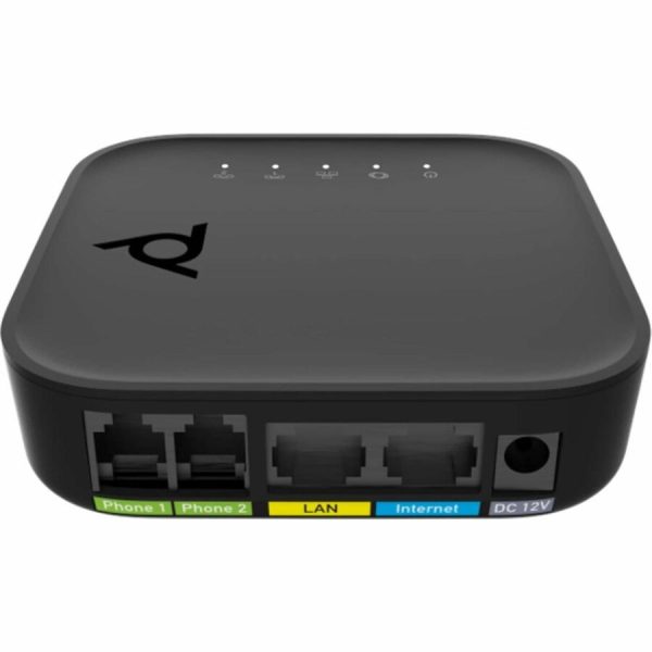 Poly ATA 402 2FXS Voice Port VoIP Adapter with Open SIP and Power Supply - Image 2