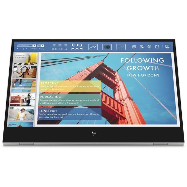HP E14 G4 14" Class Full HD LCD Portable Monitor - 16:9 - Silver - Image 5