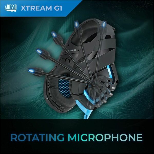 Adesso Stereo Gaming Headset with Microphone - Image 4