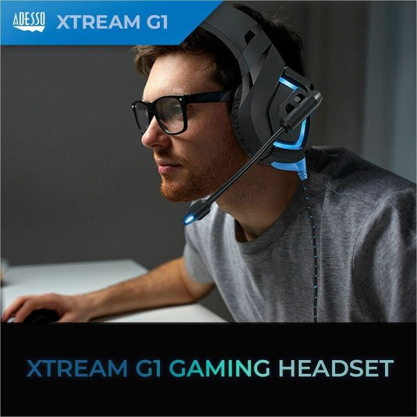Adesso Stereo Gaming Headset with Microphone - Image 8