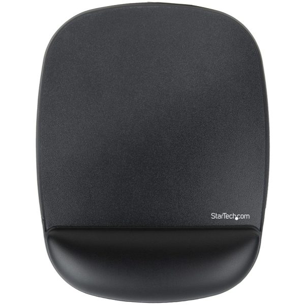 StarTech.com Mouse Pad with Hand rest, 6.7x7.1x 0.8in (17x18x2cm), Ergonomic Mouse Pad w/ Wrist Support, Non-Slip PU Base, Gel Mouse Pad - Image 2