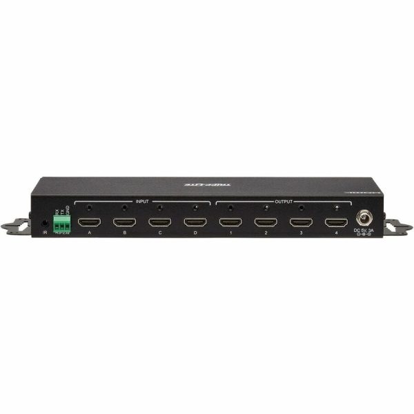 Eaton Tripp Lite Series 4x4 HDMI Matrix Switch/Splitter with Remote Control and Multi-Resolution Support, 4K 60 Hz, HDR, 4:4:4, TAA - Image 7