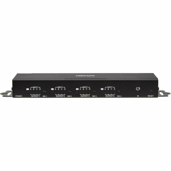 Eaton Tripp Lite Series 4x4 HDMI Matrix Switch/Splitter with Remote Control and Multi-Resolution Support, 4K 60 Hz, HDR, 4:4:4, TAA - Image 8